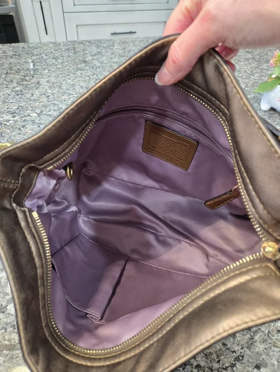 Coach Zoe Hobo Shoulder Bag - Picture 12 of 14